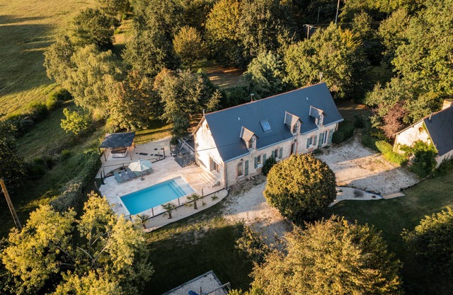 Grand Gîte 13 Personnes de Caractère Piscine et spa