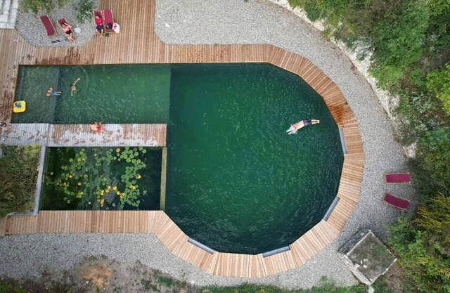 Grand Gite de Fallot - Piscine Naturelle