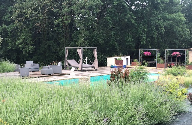 Grange en Pierre Avec Grande Piscine Animaux Acceptés