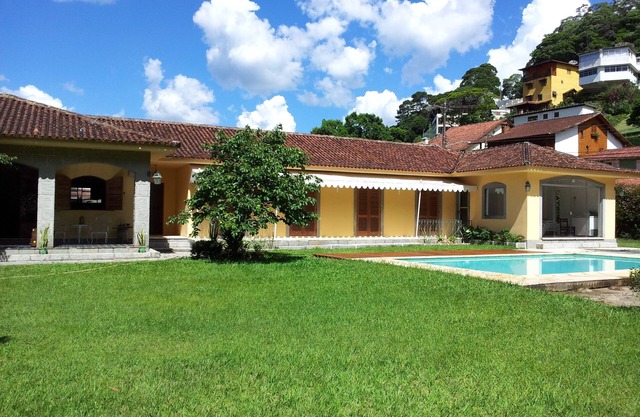 Granja Comary land FLAT WITHOUT stairs Gourmet area with barbecue 17 people