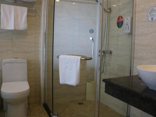 GreenTree Inn Jiangsu Huaian Chuzhou Avenue Business Hotel