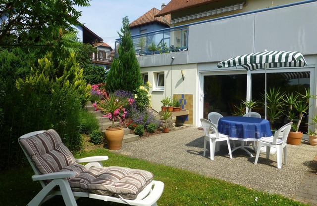 Ground floor in a large garden