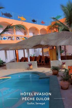 Hôtel évasion pêche djilor île sine saloum