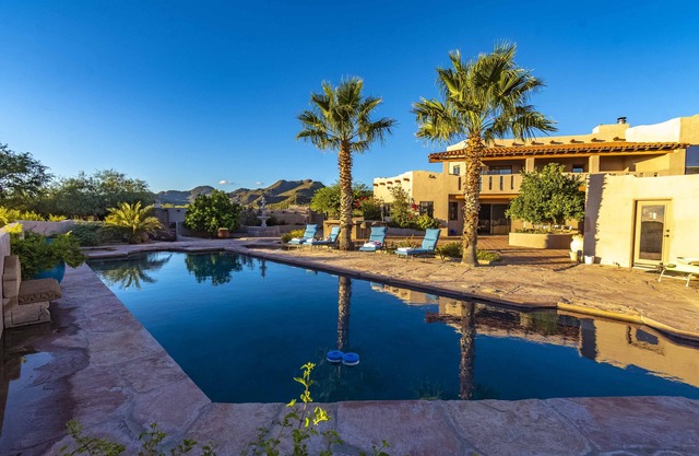 Hacienda near Ritz Carlton 360 views on 5 ac, all bdrms ensuite bathrms