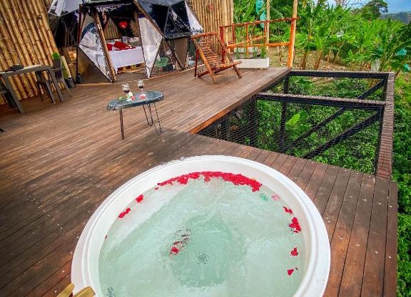 Happy Glamping Quindio - Tipo Domo Traslúcido