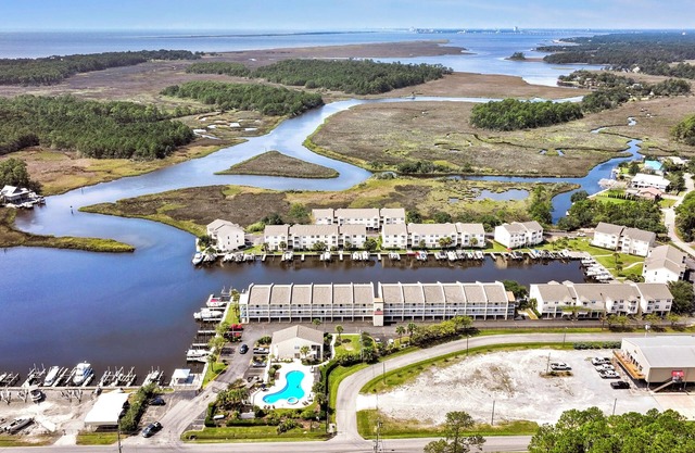 Harbor Landing in Ocean Springs. Waterfront. Pool and Boat Slip!