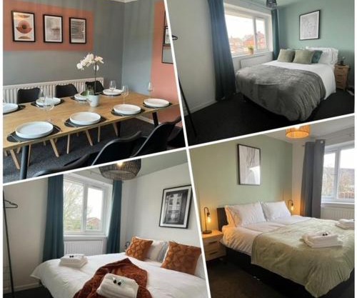Harmony House - 4 Doubles, Free Wi-fi, Parking
