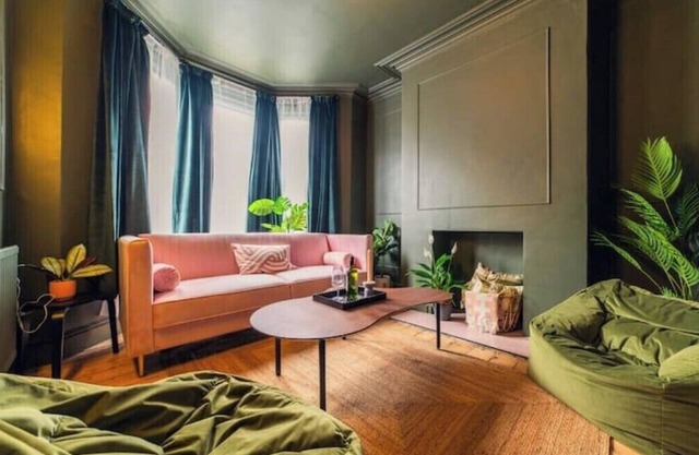Headline: Stylish City Living with Garden