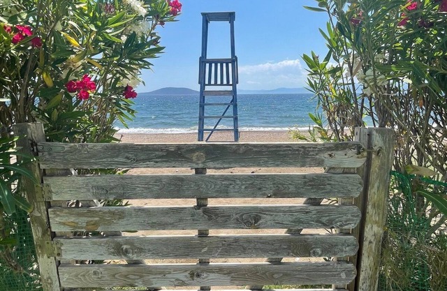 Hellenic Escapes: Bright & Cozy Beachfront Studio