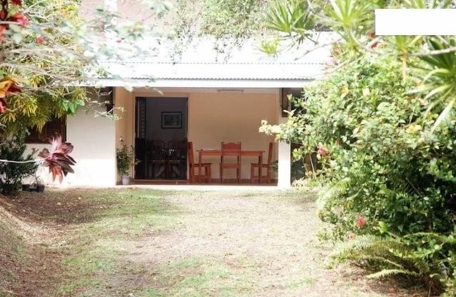 HIBISCUS and its large terrace
