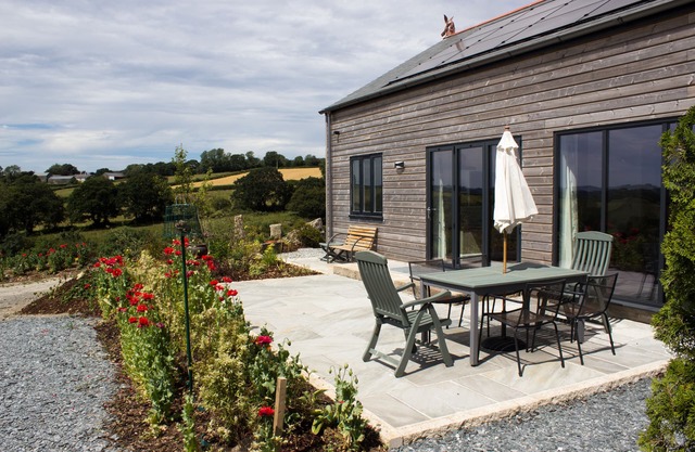 High spec contemporary wood framed house - fantastic views