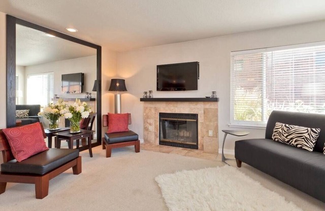 Hip Urban Condo with Huge Private Deck