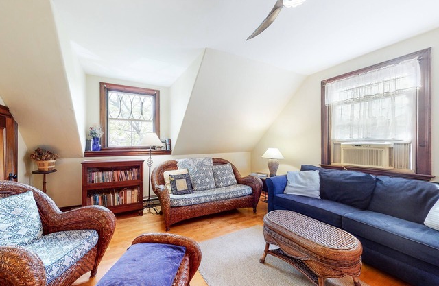 Historic Condo w/Casco Bay Views, Fireplace, WiFi & 2 Bikes - Walk Everywhere