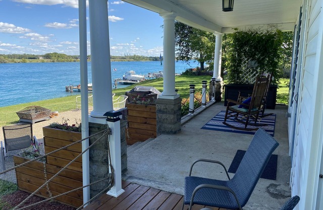 Historic Riverfront home with an amazing view