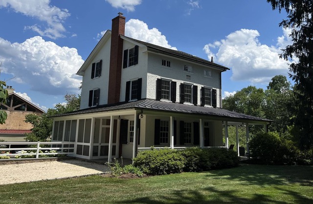 Historic, Streamside Farmhouse with Modern Kitchen