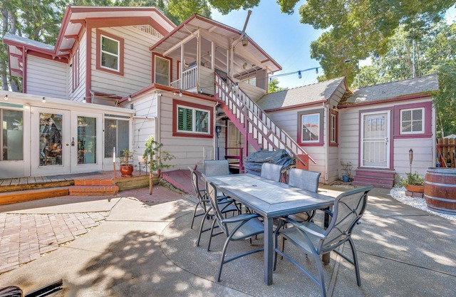 Historic Woodland Escape w/Patio + Fire Pit!