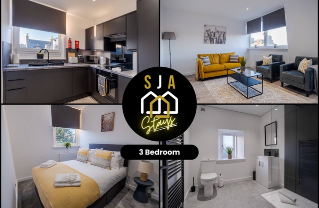 Holburn Residence - SJA Stays - Modern 3 Bed