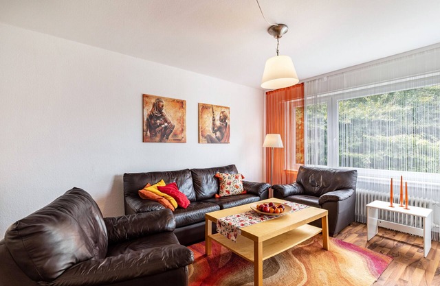 Holiday Apartment "Am Paradies" with Balcony & Wi-Fi