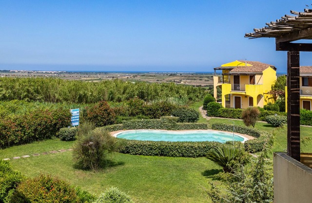Holiday Apartment "Mirto" with Sea View, Shared Pool & A/C