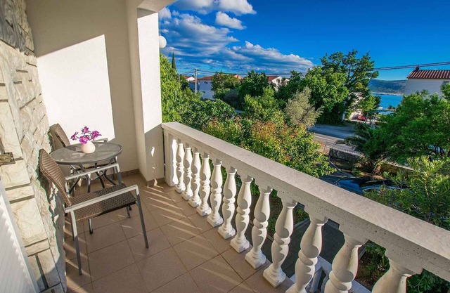 Holiday apartment mit Klimaanlage und Meerblick