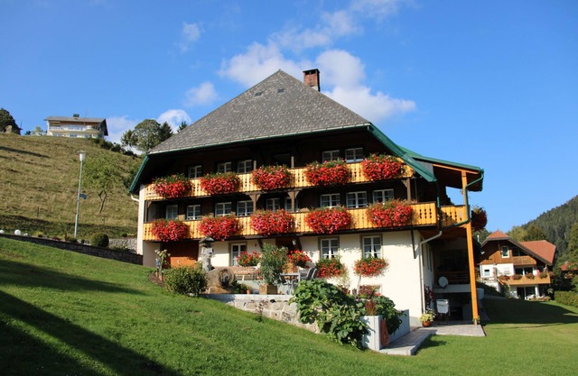 Holiday Apartment "Talblick" with Balcony, Shared Terrace & Wi-Fi