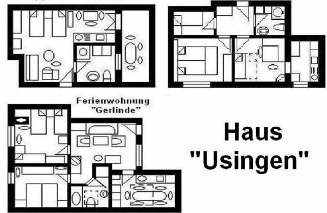Holiday apartment Usingen for 1 - 15 persons with 6 bedrooms - Holiday apartment in one or multi-fam
