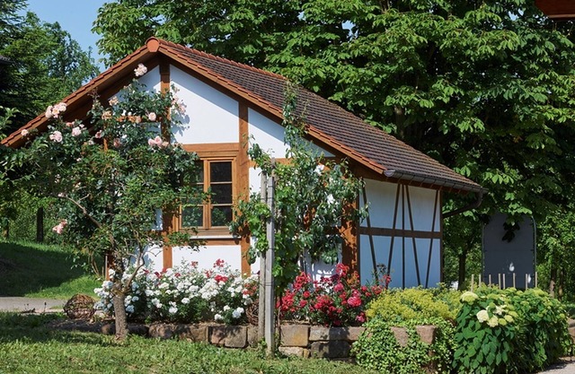 Holiday Apartment "Winzerhof Wörner" with Mountain View, Shared Garden & Wi-Fi