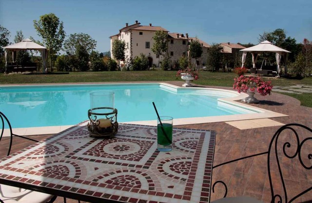 Holiday apartment with pool
