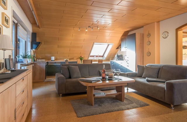 Holiday apartment "Talblick" with valley view, 70 sqm, 2 bedrooms, max. 4 people