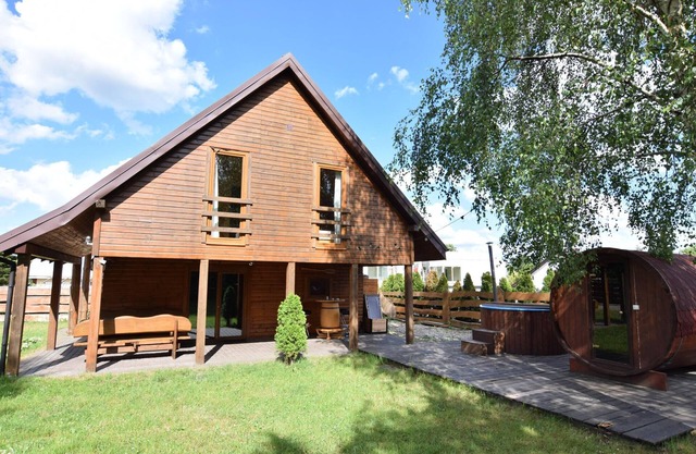 Holiday Home by Lake Zarnowieckie with Sauna