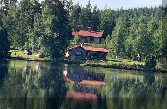 Holiday home directly at the lake and Vasaloppet