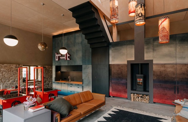 Holiday Home 'Feuer Und Flamme' with Mountain View, Private Terrace and Wi-Fi