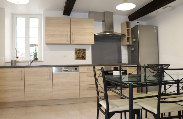 Holiday home in the heart of the Village for 10 adults and 4 children max.