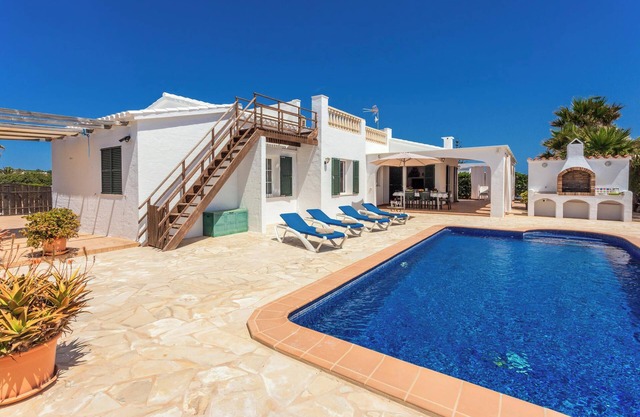 Holiday Home Racó Blau with Sea View, Pool, Wi-Fi, Garden & Air Conditioning
