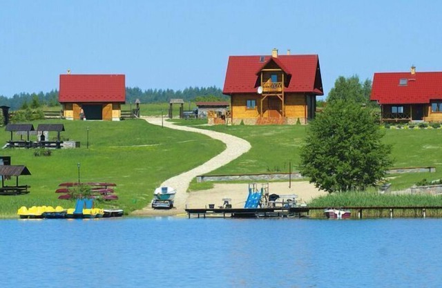 Holiday home with fireplace in Suryty