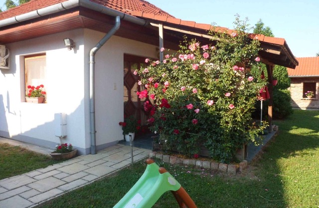 Holiday home with pool and covered terrace