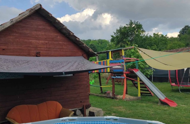 Holiday home with WiFi, whirlpool, infrared sauna, pool and children's playground