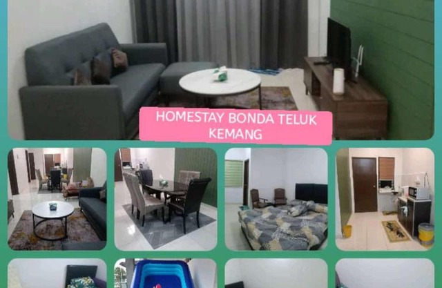 Homestay Bonda, Taman Mayung, Teluk Kemang - Private Children Pool - Malay Only