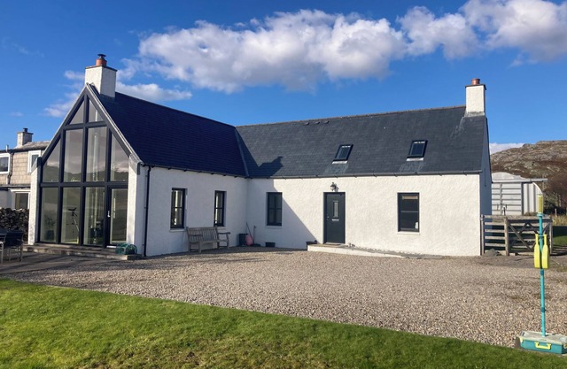 House 300 Metres From Achmelvich Beach located on the North Coast 500.