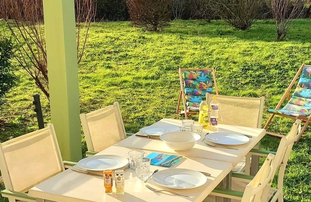 House 4/6 persons, terrace, in a quiet residence, free swimming pool access