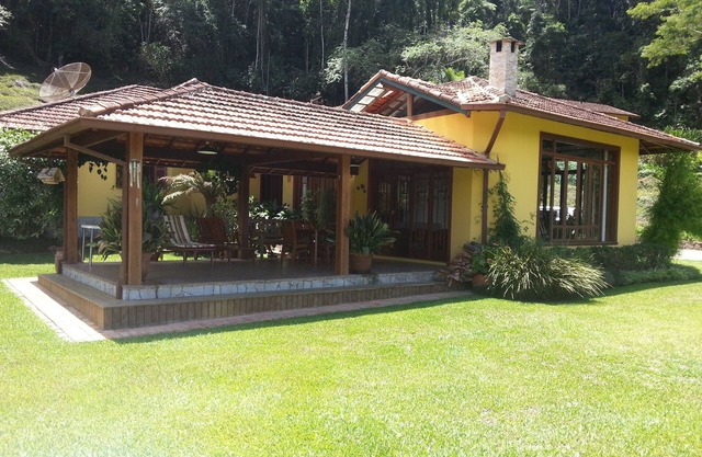House and Chalet on the Mountain