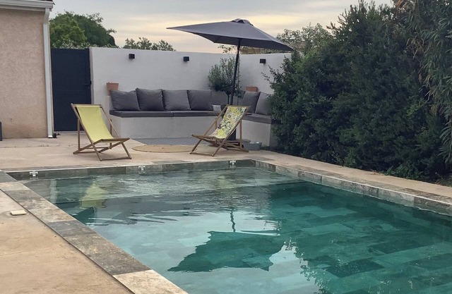 House in the south of France by the sea
