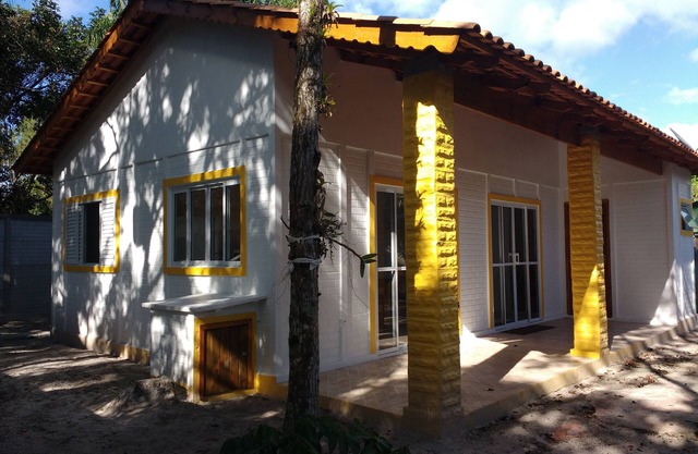 House in the middle of a protected area in a fishing village