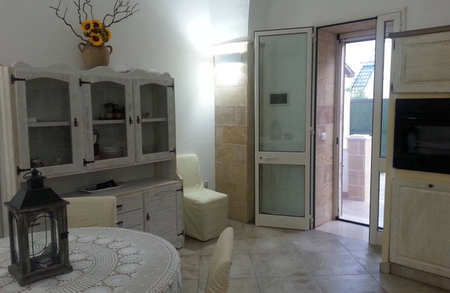 House in the village, with sea view terrace, for relaxing holiday in Salento