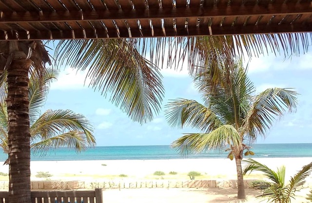 House on the beach, Praia de Chaves, Cape Verde