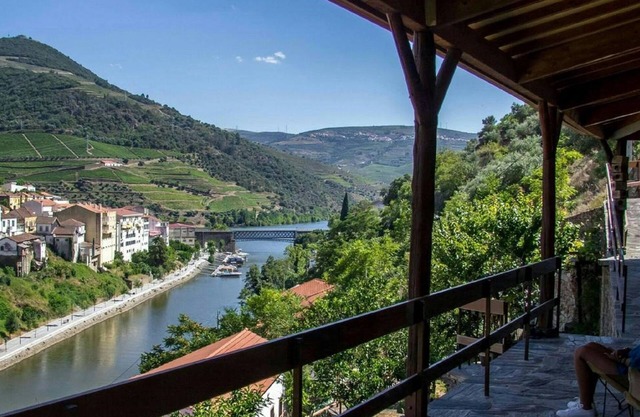 House on the hillside Douro Valley