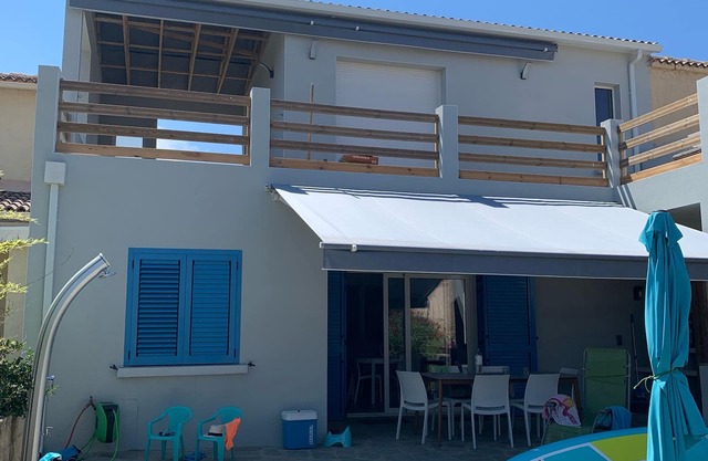 House with direct beach access