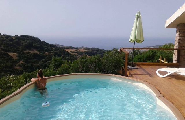 House With Private Pool And Tennis Court. Sea View