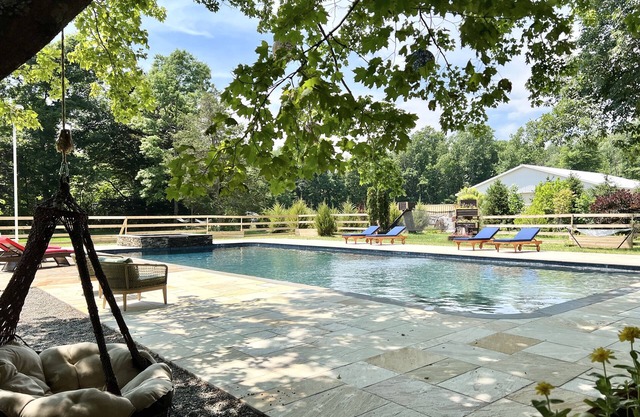 Iconic Forest Retreat with Pool & Hot Tub in the Delaware River Valley