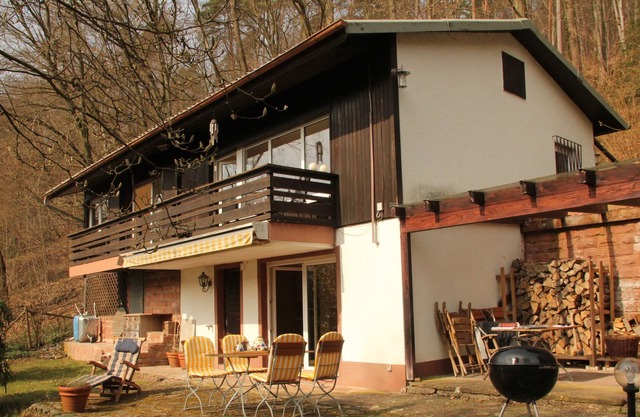 Idyllic forest house in Schönau. Sunny side. Near Heidelberg